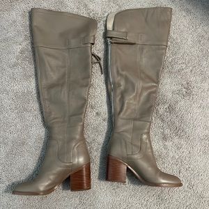 Over the Knee, Wide Calf Heeled Boots!